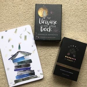 NWOT! Journal, Mystic Mondays Tarot Cards and The Universe Has Your Back Cards